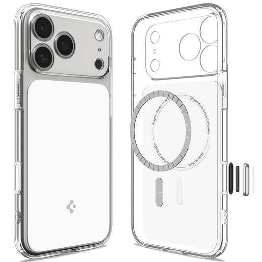 MagSafe puzdro pre Apple iPhone 18 Pro Max / 17 Pro Max, Spigen, Ultra Hybrid T, Biele ACS12132