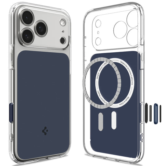 MagSafe puzdro pre Apple iPhone 18 Pro Max / 17 Pro Max, Spigen, Ultra Hybrid T, Matná modrá ACS12135