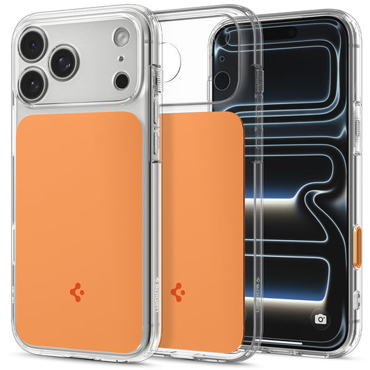 MagSafe puzdro pre Apple iPhone 18 Pro Max / 17 Pro Max, Spigen, Ultra Hybrid T, Oranžové ACS12133
