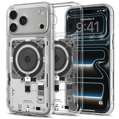 MagSafe puzdro pre Apple iPhone 18 Pro Max / 17 Pro Max, Spigen, Ultra Hybrid Neo One, Priehľadné ACS12129