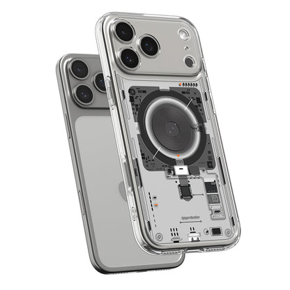 MagSafe puzdro pre Apple iPhone 18 Pro Max / 17 Pro Max, Spigen, Ultra Hybrid Neo One, Priehľadné ACS12129