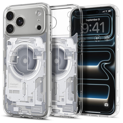 MagSafe Case for Apple iPhone 18 Pro Max / 17 Pro Max, Spigen, Ultra Hybrid Zero One, White ACS12126