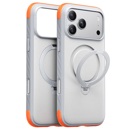 MagSafe puzdro pre Apple iPhone 18 Pro Max / 17 Pro Max, Torras, Ostand Q3 Rugged, Biele