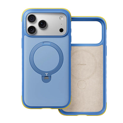 MagSafe puzdro pre Apple iPhone 18 Pro Max / 17 Pro Max, Torras, Ostand Q3 Rugged, Biele