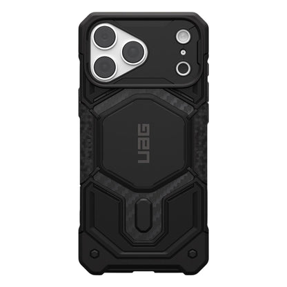 MagSafe puzdro pre Apple iPhone 18 Pro Max / 17 Pro Max, Urban Armor Gear, Monarch Pro Carbon, čierne