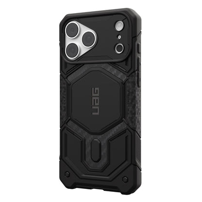 MagSafe puzdro pre Apple iPhone 18 Pro Max / 17 Pro Max, Urban Armor Gear, Monarch Pro Carbon, čierne