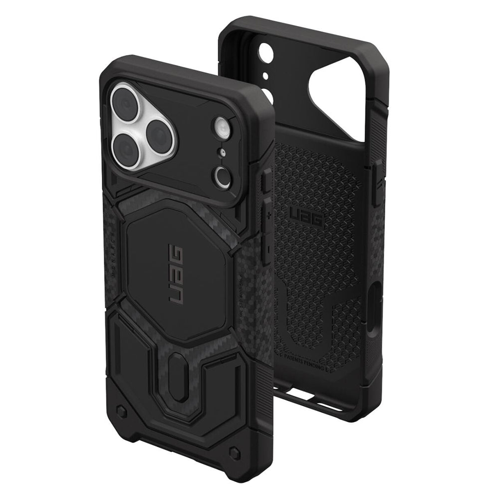 MagSafe puzdro pre Apple iPhone 18 Pro Max / 17 Pro Max, Urban Armor Gear, Monarch Pro Carbon, čierne