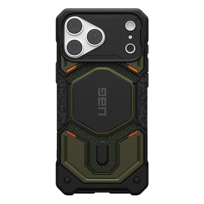 MagSafe puzdro pre Apple iPhone 18 Pro Max / 17 Pro Max, Urban Armor Gear, Monarch Pro Kevlar, Zelené