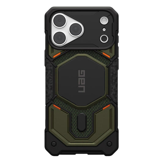 MagSafe puzdro pre Apple iPhone 18 Pro Max / 17 Pro Max, Urban Armor Gear, Monarch Pro Kevlar, Zelené