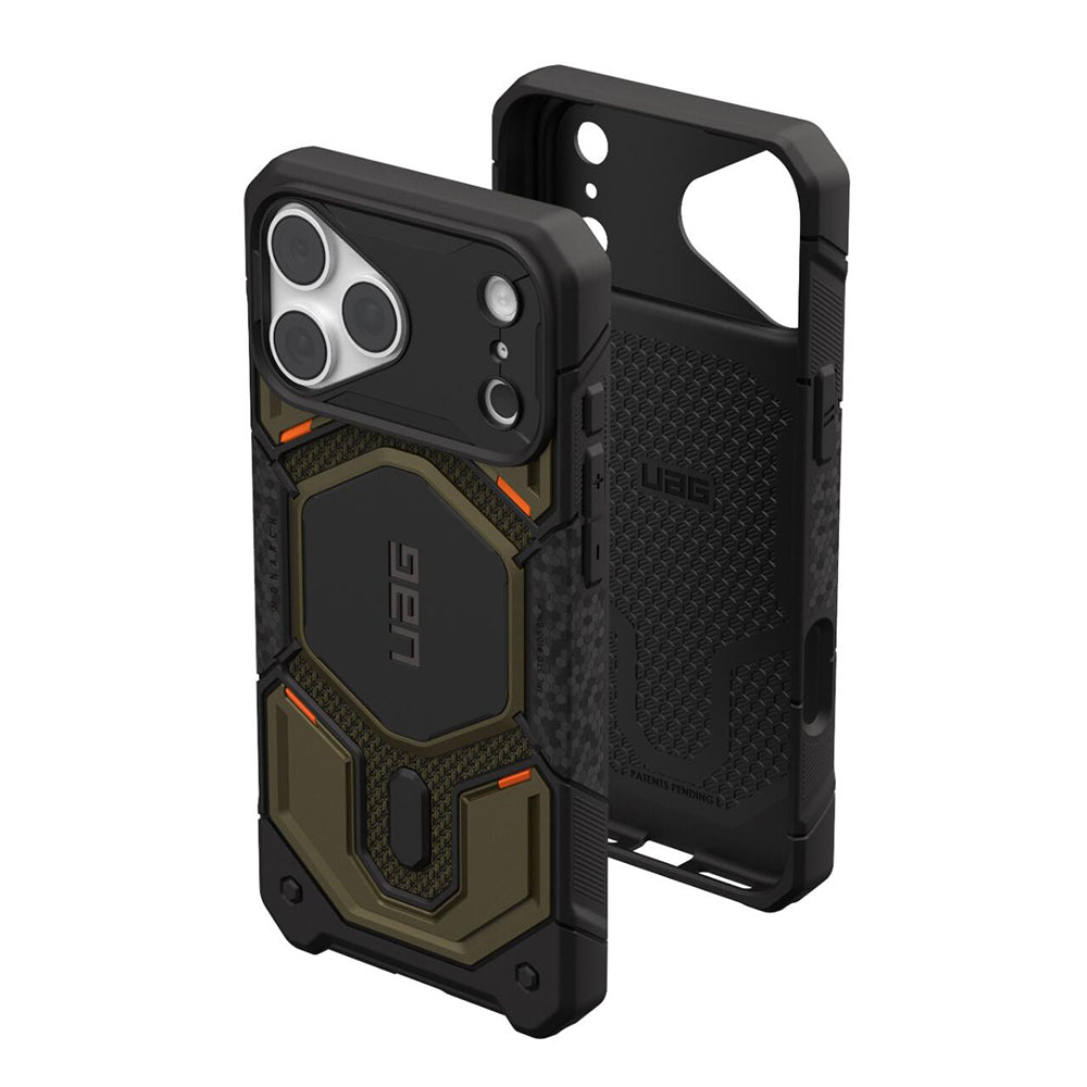 MagSafe puzdro pre Apple iPhone 18 Pro Max / 17 Pro Max, Urban Armor Gear, Monarch Pro Kevlar, Zelené