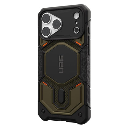 MagSafe puzdro pre Apple iPhone 18 Pro Max / 17 Pro Max, Urban Armor Gear, Monarch Pro Kevlar, Zelené