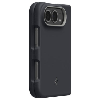 Puzdro MagSafe pre Apple iPhone Duo, Spigen, Nano Pop, čierne ACS11687