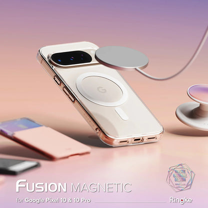 MagSafe puzdro pre Google Pixel 10 Pro / 10, Ringke, Fusion, Priehľadné