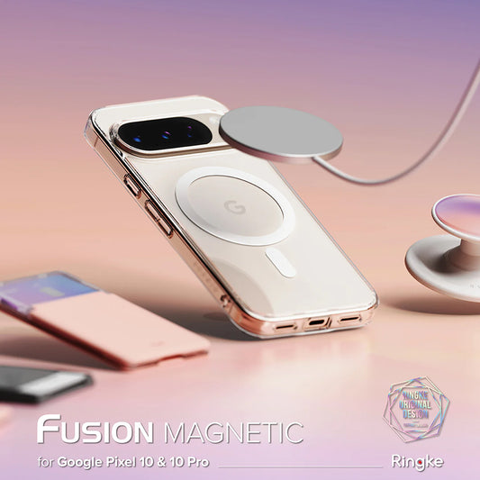 MagSafe puzdro pre Google Pixel 10 Pro / 10, Ringke, Fusion, Priehľadné