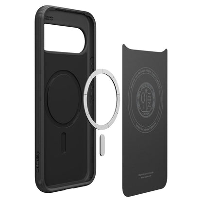 Puzdro MagSafe pre Google Pixel 10 Pro / 10, Spigen, Caseology Parallax, Matná čierna ACS09708