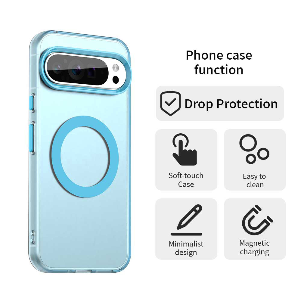 MagSafe puzdro pre Google Pixel 10 Pro / 10, Techsuit, CandyCase, Modrá
