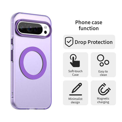 MagSafe puzdro pre Google Pixel 10 Pro / 10, Techsuit, CandyCase, Fialová