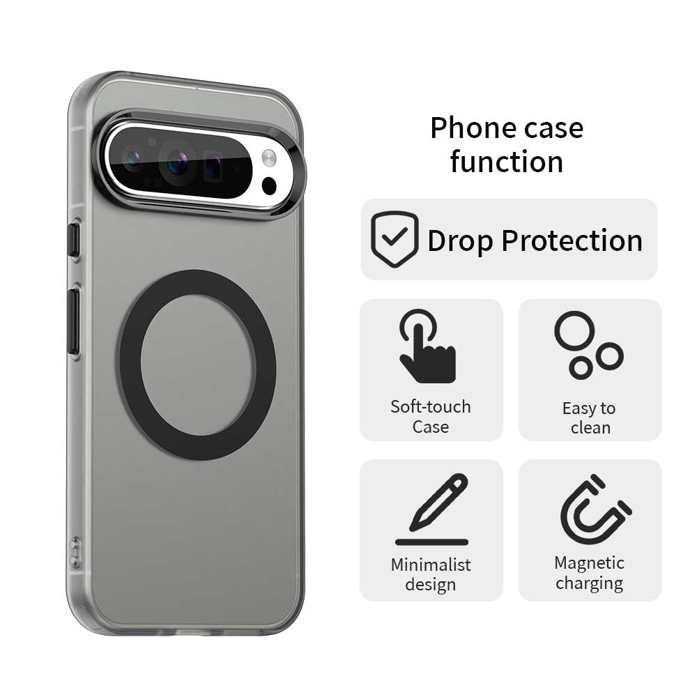MagSafe puzdro pre Google Pixel 10 Pro / 10, Techsuit, CandyCase, Čierna