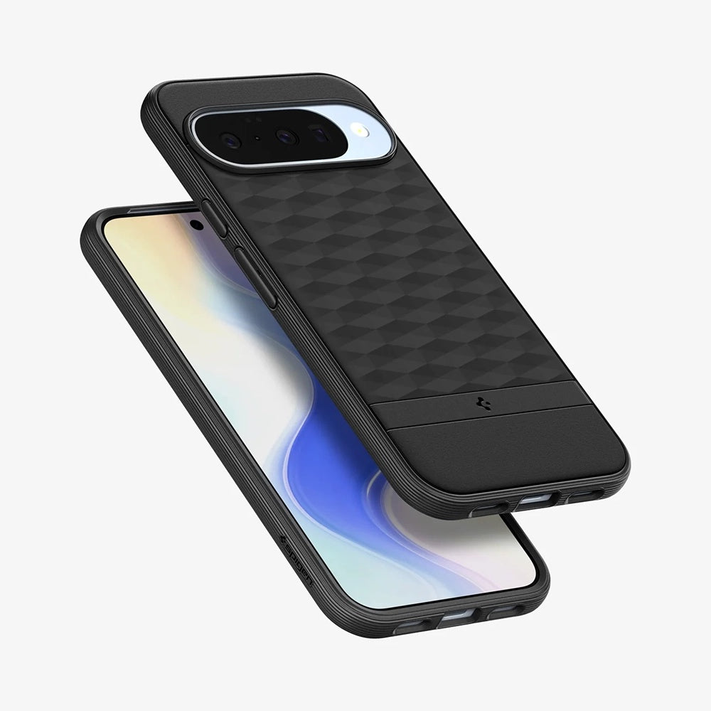 Puzdro MagSafe pre Google Pixel 10 Pro XL, Spigen, Caseology Parallax, Matná Čierna ACS09731
