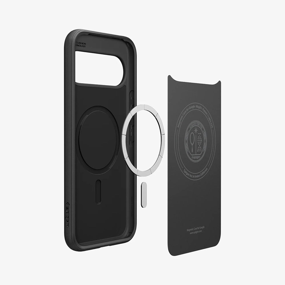 Puzdro MagSafe pre Google Pixel 10 Pro XL, Spigen, Caseology Parallax, Matná Čierna ACS09731