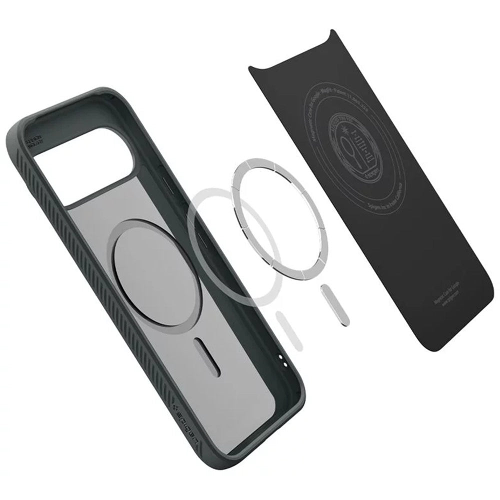 Puzdro MagSafe pre Google Pixel 10 Pro XL, Spigen, Liquid Air, Zelená ACS09719