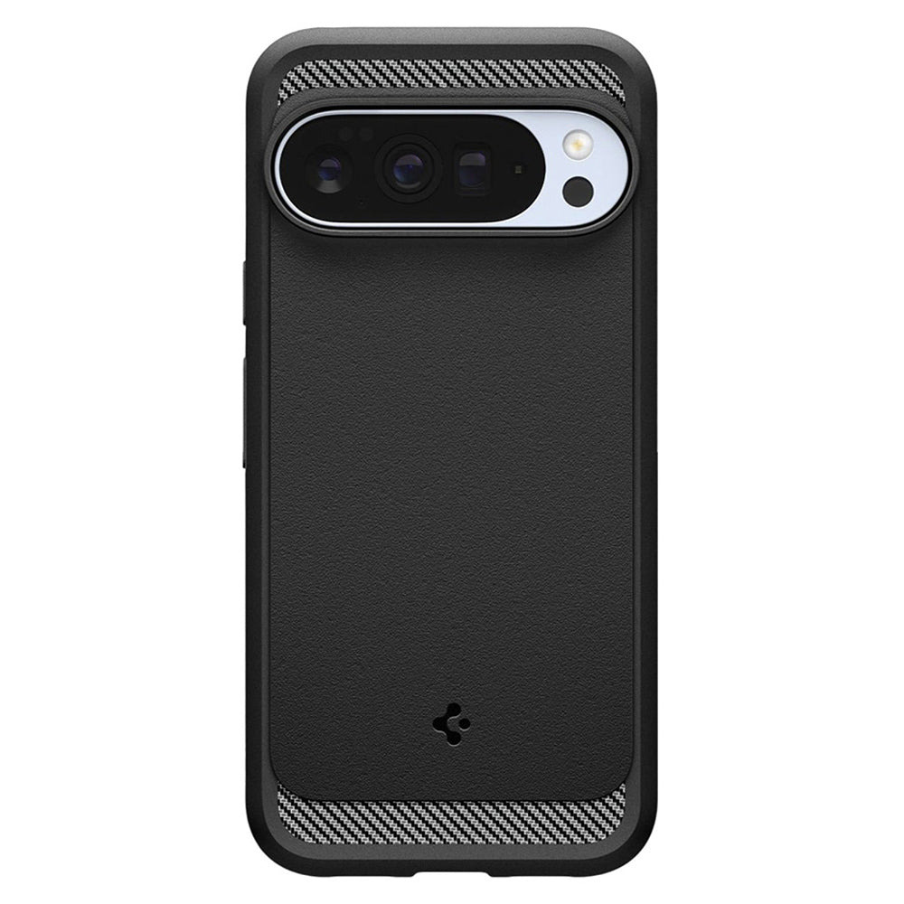 Puzdro MagSafe pre Google Pixel 10 Pro XL, Spigen, Rugged Armor, Matná Čierna ACS09721
