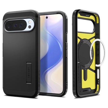 Puzdro MagSafe pre Google Pixel 10 Pro XL, Spigen, Tough Armor, Čierne
