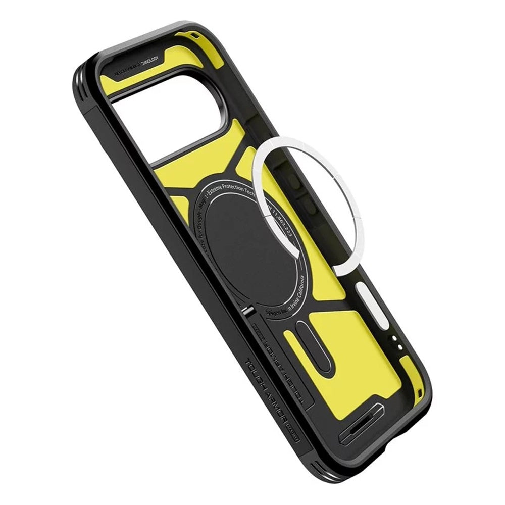 Puzdro MagSafe pre Google Pixel 10 Pro XL, Spigen, Tough Armor, Čierne