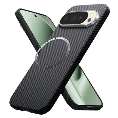 Puzdro MagSafe pre Google Pixel 10 Pro XL, Techsuit, Aramid Fiber, Čierne