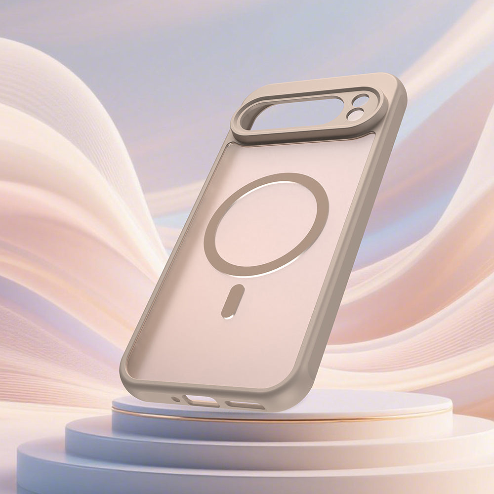 MagSafe Case for Google Pixel 10 Pro XL, Techsuit, HaloFrost II, Gold