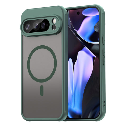 MagSafe puzdro pre Google Pixel 10 Pro XL, Techsuit, HaloFrost II, Zelené