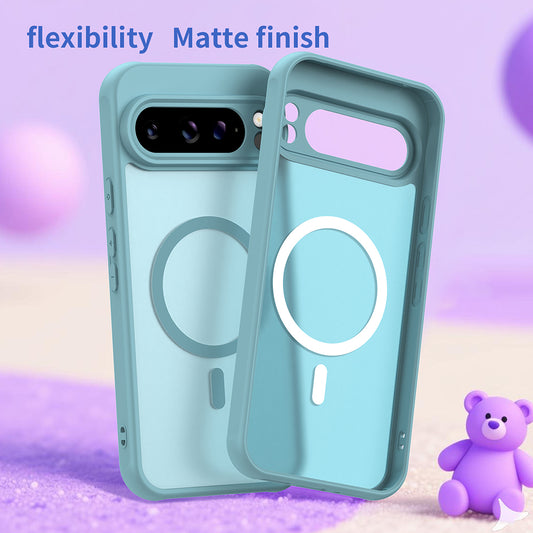 Puzdro MagSafe pre Google Pixel 10, Techsuit, HaloFrost II, Svetlozelená