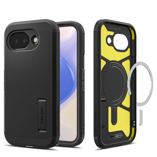 Puzdro MagSafe pre Google Pixel 10a, Spigen, Tough Armor, Čierne ACS11280