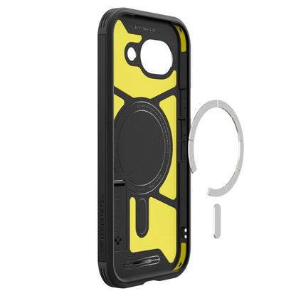 Puzdro MagSafe pre Google Pixel 10a, Spigen, Tough Armor, Čierne ACS11280