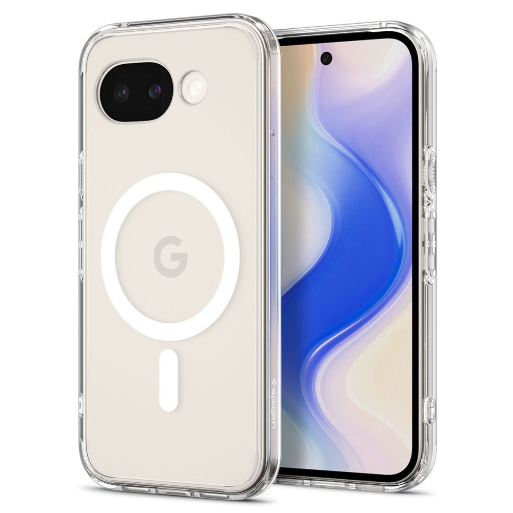 MagSafe puzdro pre Google Pixel 10a, Spigen, Ultra Hybrid, Priehľadná biela ACS11276