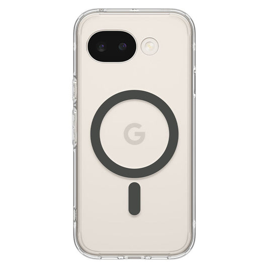 Puzdro MagSafe pre Google Pixel 10a, Spigen, Ultra Hybrid, Transparentné Sivé ACS11277