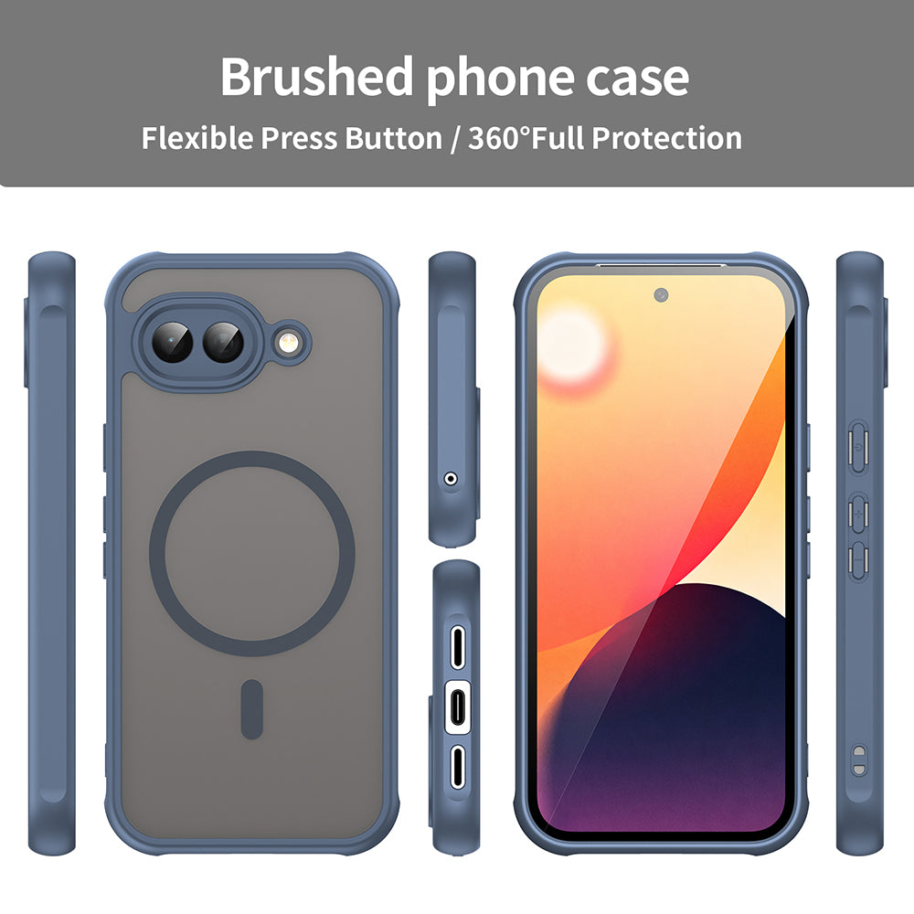 Puzdro MagSafe pre Google Pixel 10a, Techsuit, HaloFrost II, Námornícka modrá
