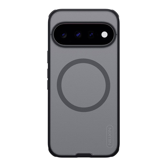 Puzdro MagSafe pre Google Pixel 11, Nillkin, Super Shield Pro, čierne, priehľadné, saténové