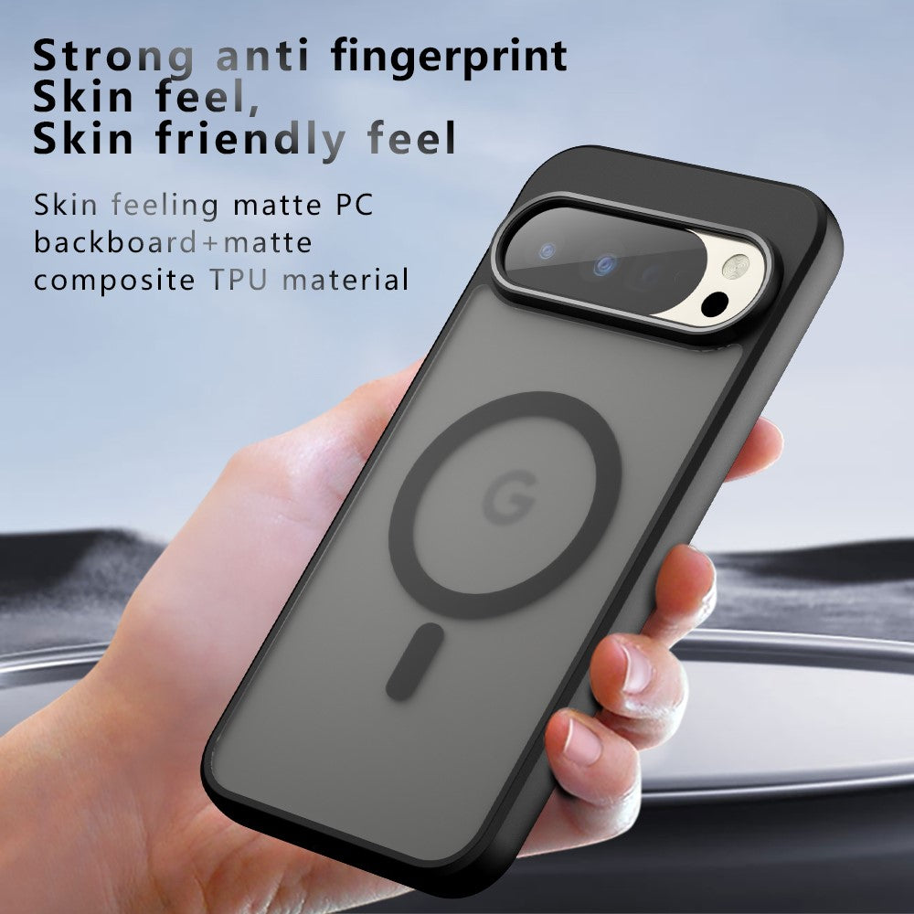MagSafe puzdro pre Google Pixel 11 Pro / 11, Techsuit, PureFrost, Čierna saténová