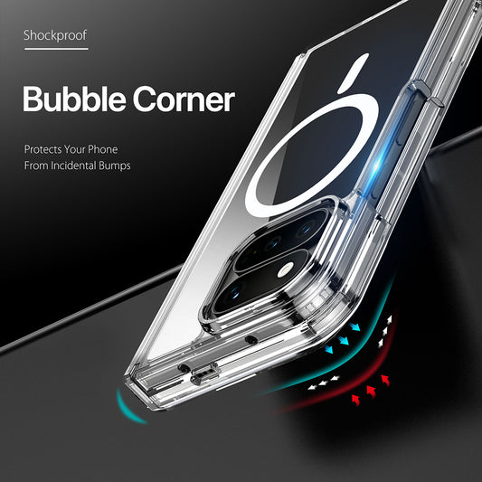 MagSafe puzdro pre Google Pixel 11 Pro Fold, DUX DUCIS, Klin, Priehľadné
