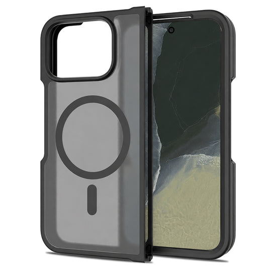 MagSafe puzdro pre Google Pixel 11 Pro Fold, Techsuit, PureFrost, Čierna saténová