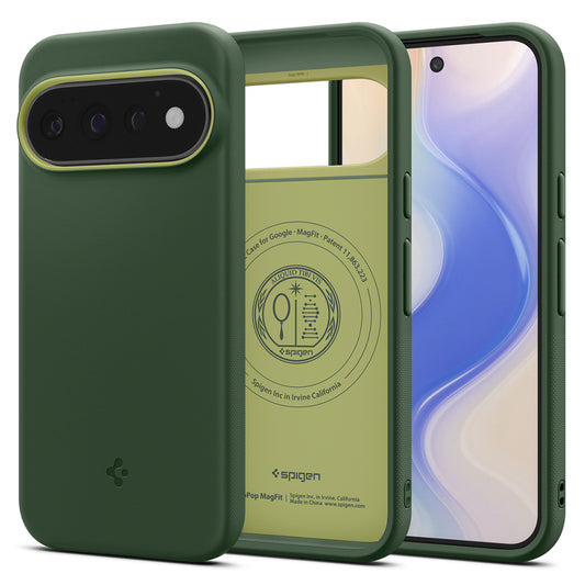 MagSafe puzdro pre Google Pixel 11 Pro, Spigen, Caseology Nano Pop, zelené ACS11436