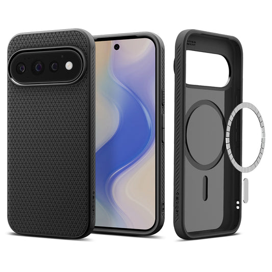 MagSafe puzdro pre Google Pixel 11 Pro, Spigen, Liquid Air, Matná čierna ACS11429