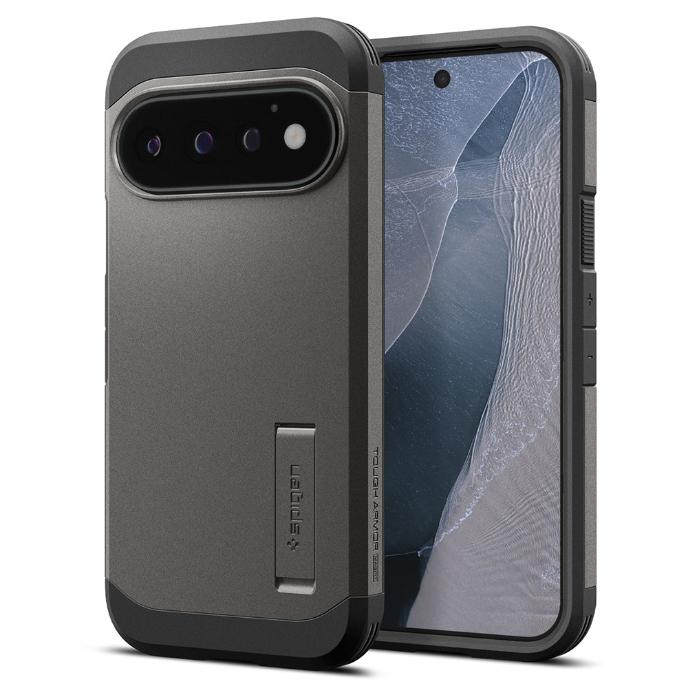 MagSafe puzdro pre Google Pixel 11 Pro, Spigen, Tough Armor, sivá ACS11860