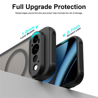 MagSafe puzdro pre Google Pixel 11 Pro, Techsuit, HaloFrost II, Čierne