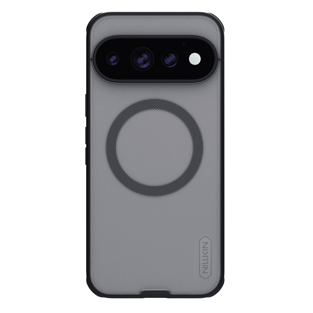 Puzdro MagSafe pre Google Pixel 11 Pro XL, Nillkin, Super Shield Pro, čierne, priehľadné, saténové