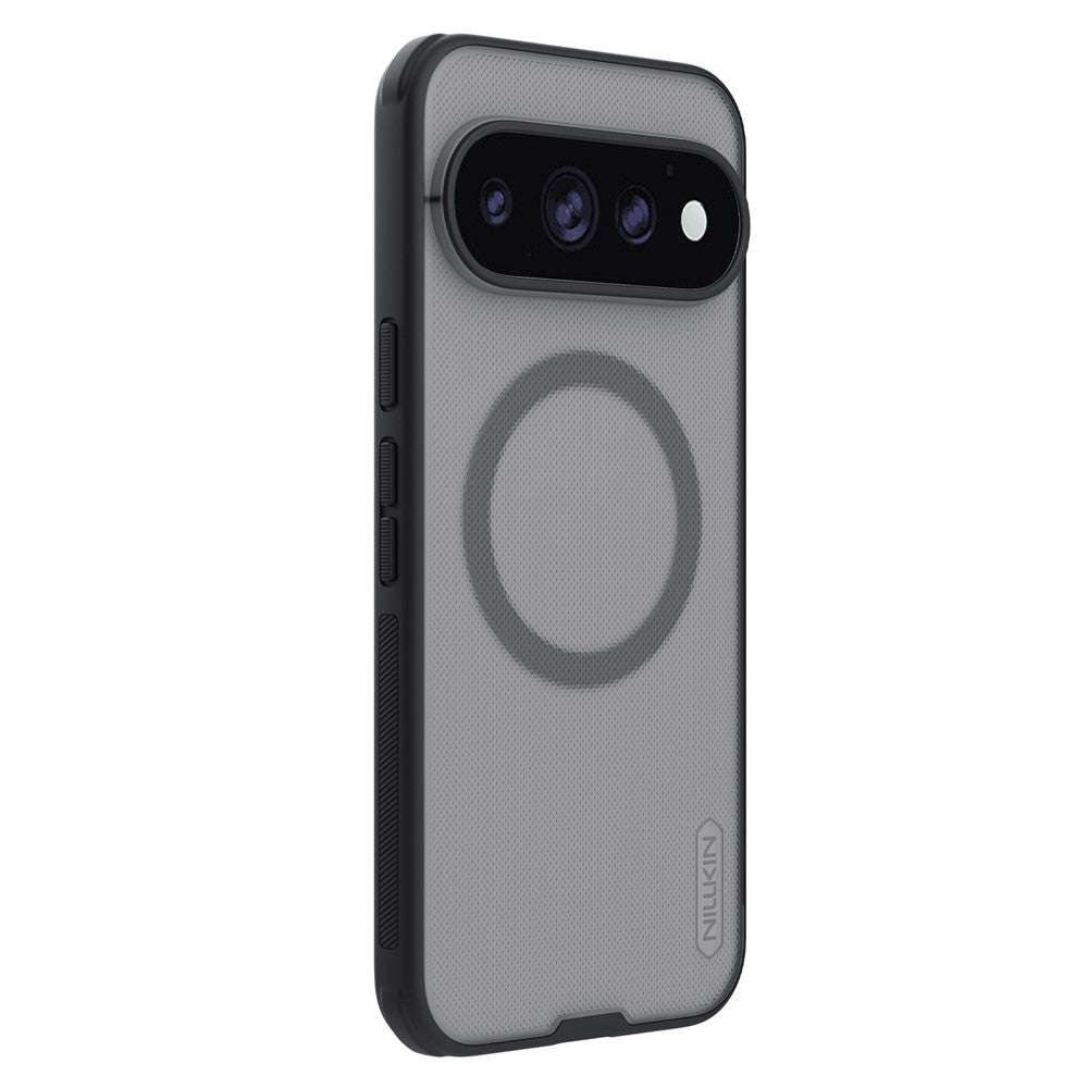 Puzdro MagSafe pre Google Pixel 11 Pro XL, Nillkin, Super Shield Pro, čierne, priehľadné, saténové