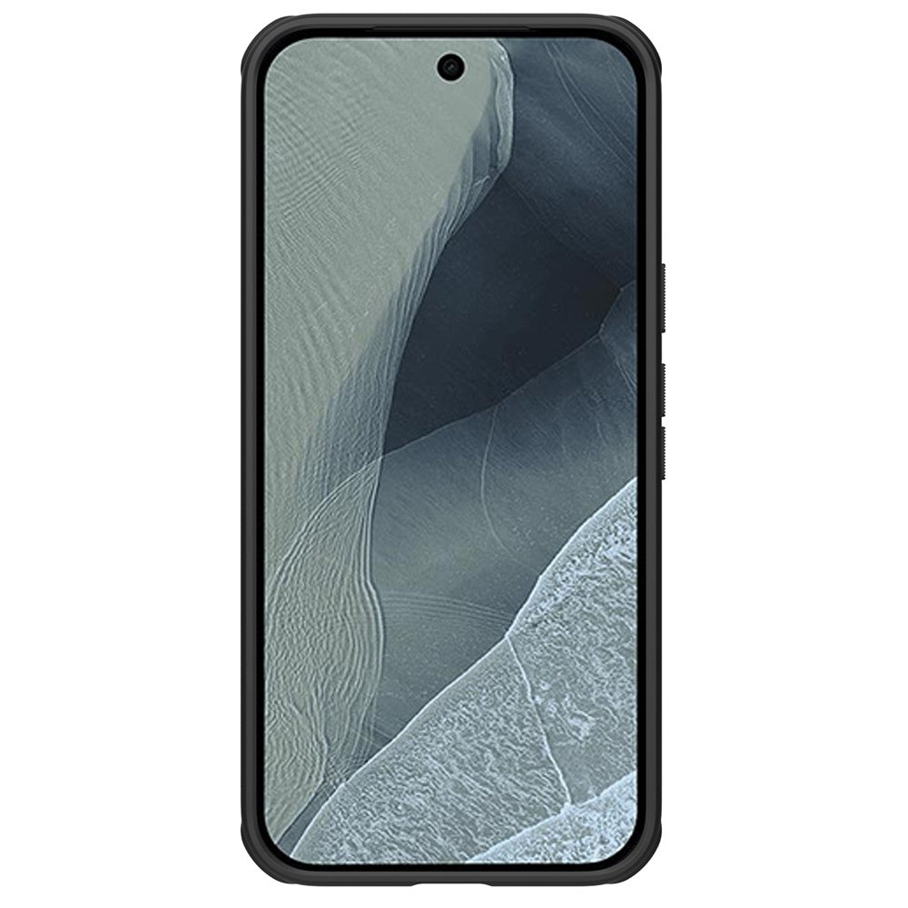 Puzdro MagSafe pre Google Pixel 11 Pro XL, Nillkin, Super Shield Pro, čierne, priehľadné, saténové