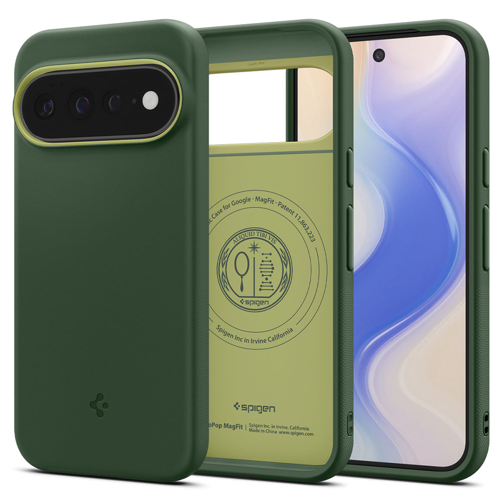 MagSafe puzdro pre Google Pixel 11 Pro XL, Spigen, Caseology Nano Pop, Zelená ACS11456