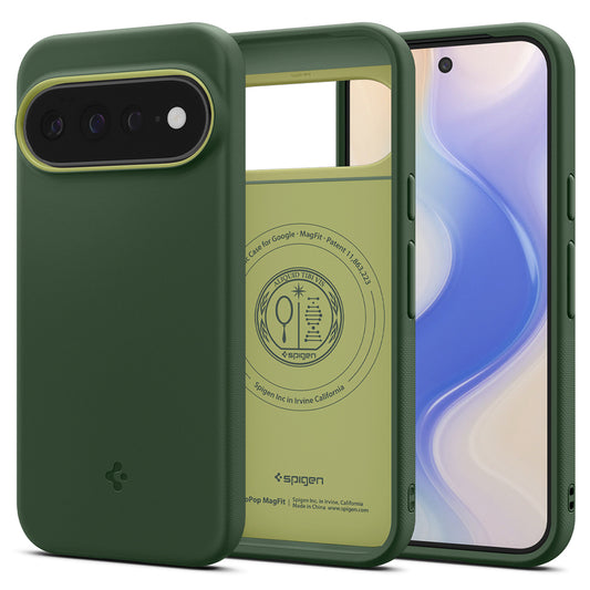 MagSafe puzdro pre Google Pixel 11 Pro XL, Spigen, Caseology Nano Pop, Zelená ACS11456